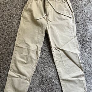 Kensie Drawstring Pants in Light Tan